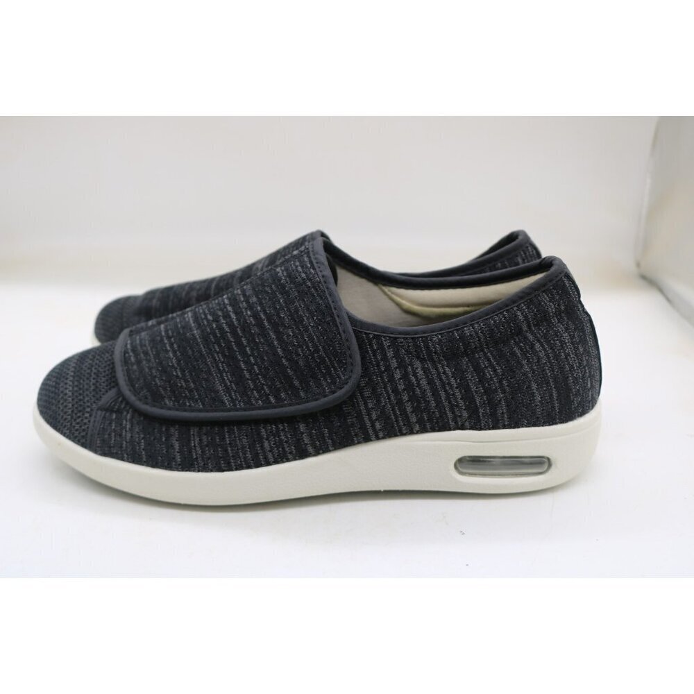 Youyun Unisex Diabetic Memory Foam Comfort Shoes-Men 9-Women's 10-Hook & Loop